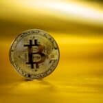 Bitcoin,Gold,Coin.,Cryptocurrency,Virtual,Money,Btc.,Blockchain,Technology,,Bitcoin